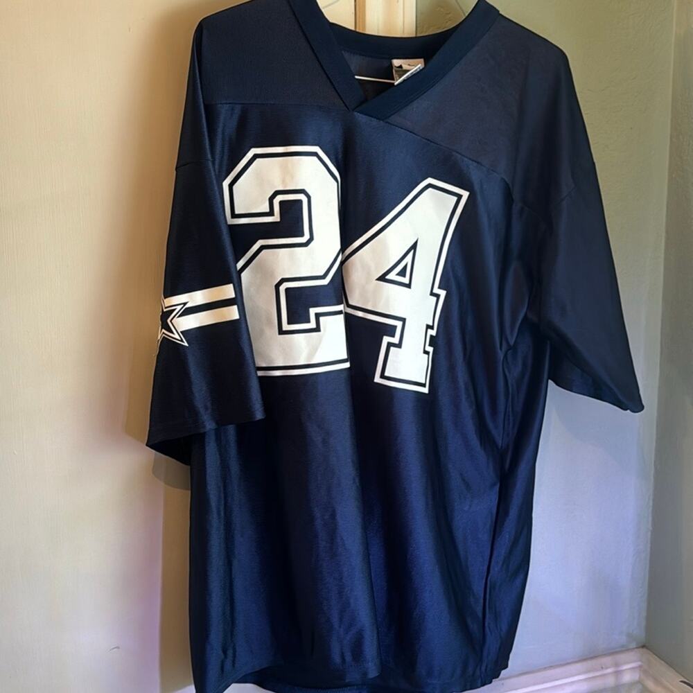 Dallas Cowboys Barber Jersey Throwbacks Size Large